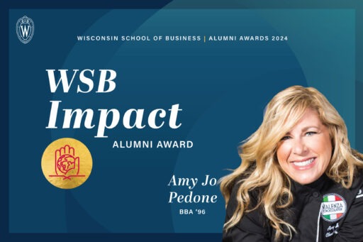 WSB Impact Award recipient Amy Jo Pedone