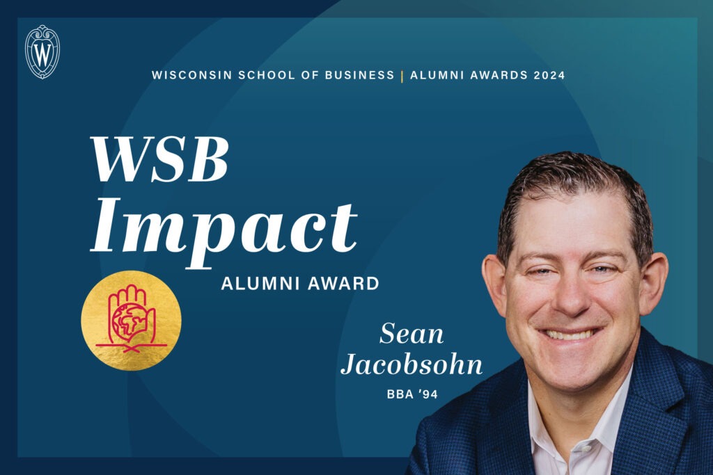 Sean Jacobsohn, WSB Impact Award