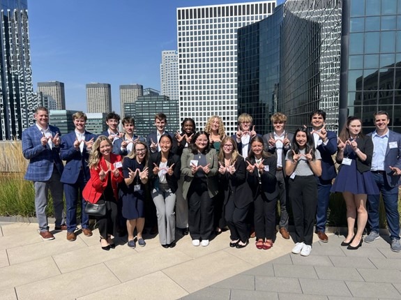 Students and supporters group picture