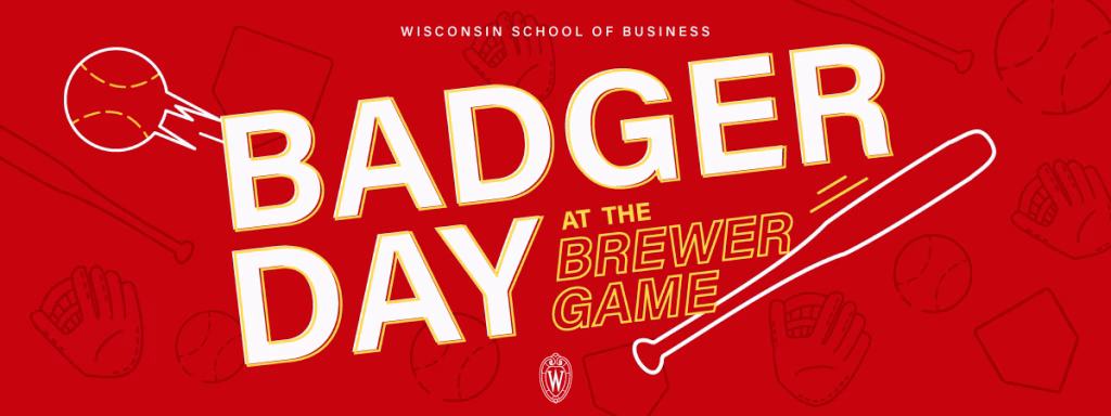 Badger Day at the Brewer Game