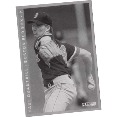 Baseball card featuring Paul Quantrill