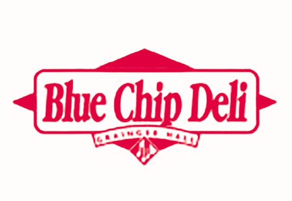 Blue Chip Deli logo.