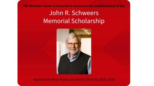 Cover photo featuring headshot of John R. Schweers
