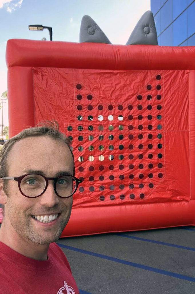 Drew Vernon at tonies event