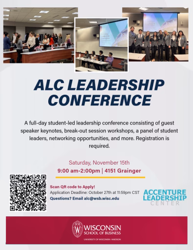 Flyer with information about the ALC Conference.