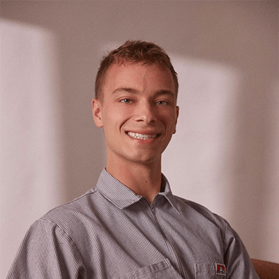 Cade Yerges headshot.