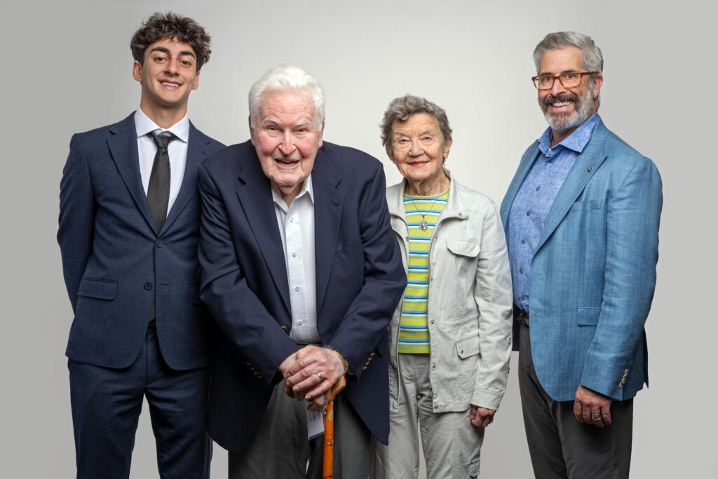 Andrew Visconti, Jon Udell, Susan Udell and Keith Streckenbach
