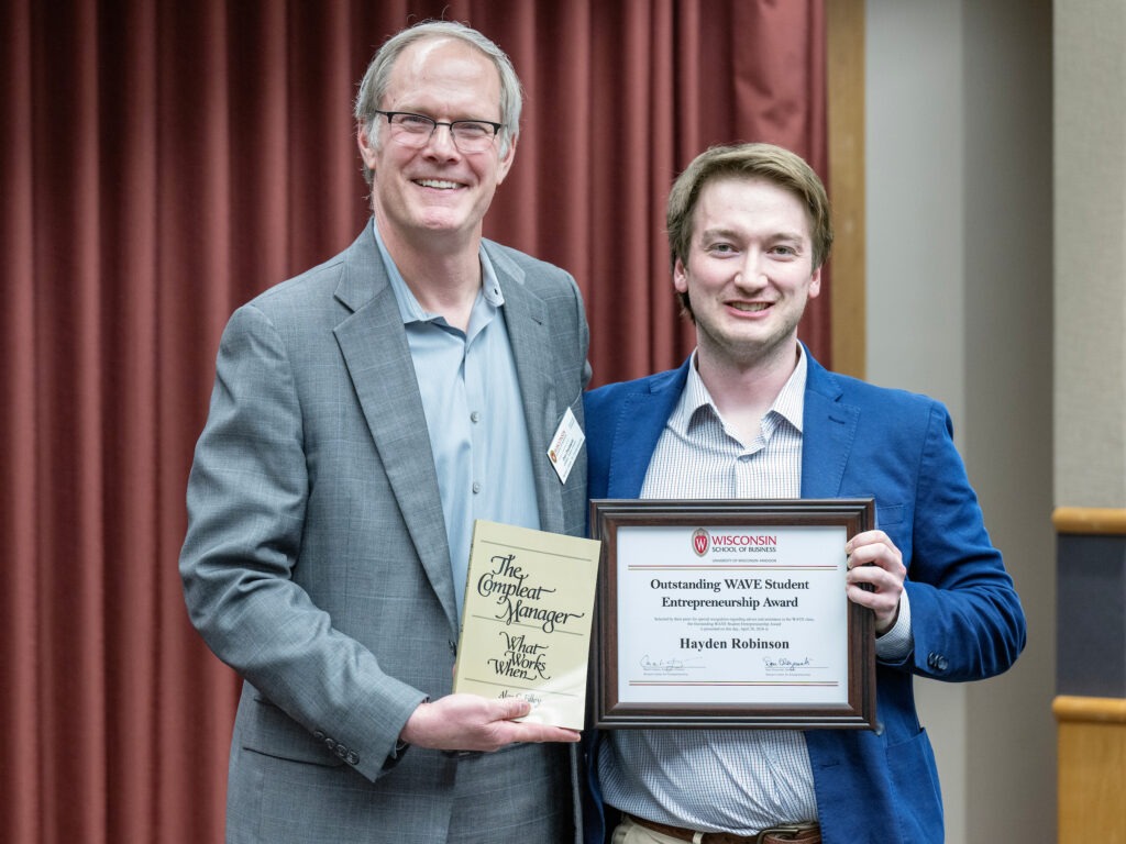 Dan Olszewski and Hayden Robinson