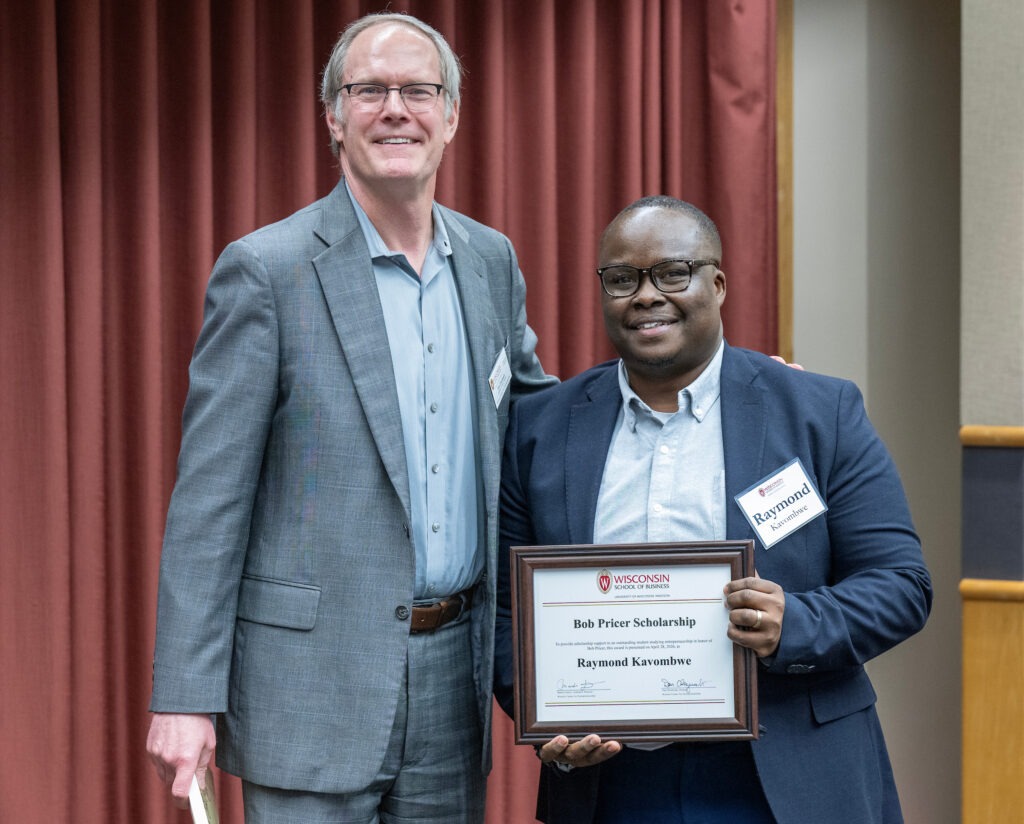 Dan Olszewski and Raymond Kavombwe