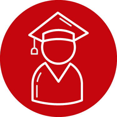 icon of a graduate