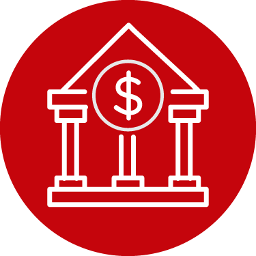 icon of a building with a dollar sign