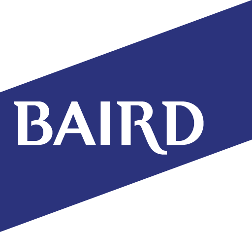 Baird logo.