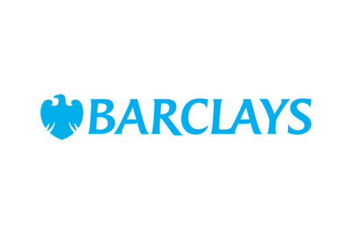 Barclays logo.