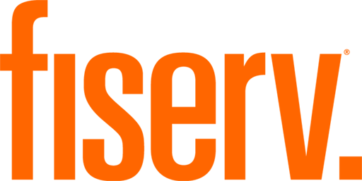 Fiserv logo.