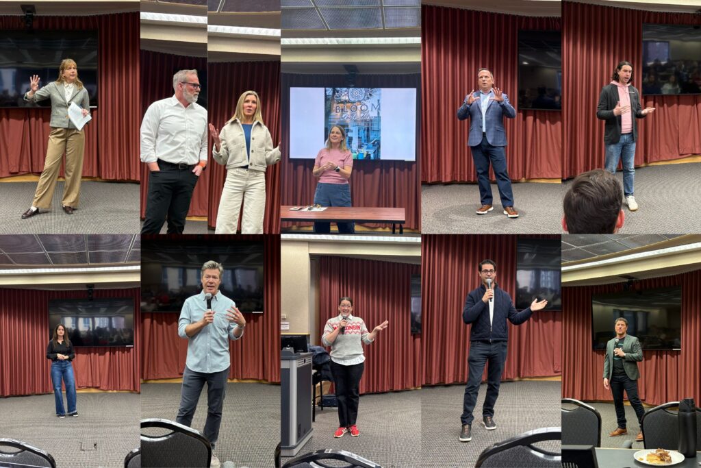Carrie Thome, Lyndon Lattie and Lonnie Kieffer, Annemarie Maitri, Darren Smith, Matt Maroon, Natasha Vora, Mike Trigg, Katie Lorenz, David Gilberg and Joe Hamilton