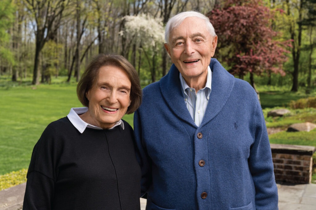 Marianne and Sheldon Lubar.