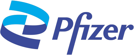 Pfizer logo.
