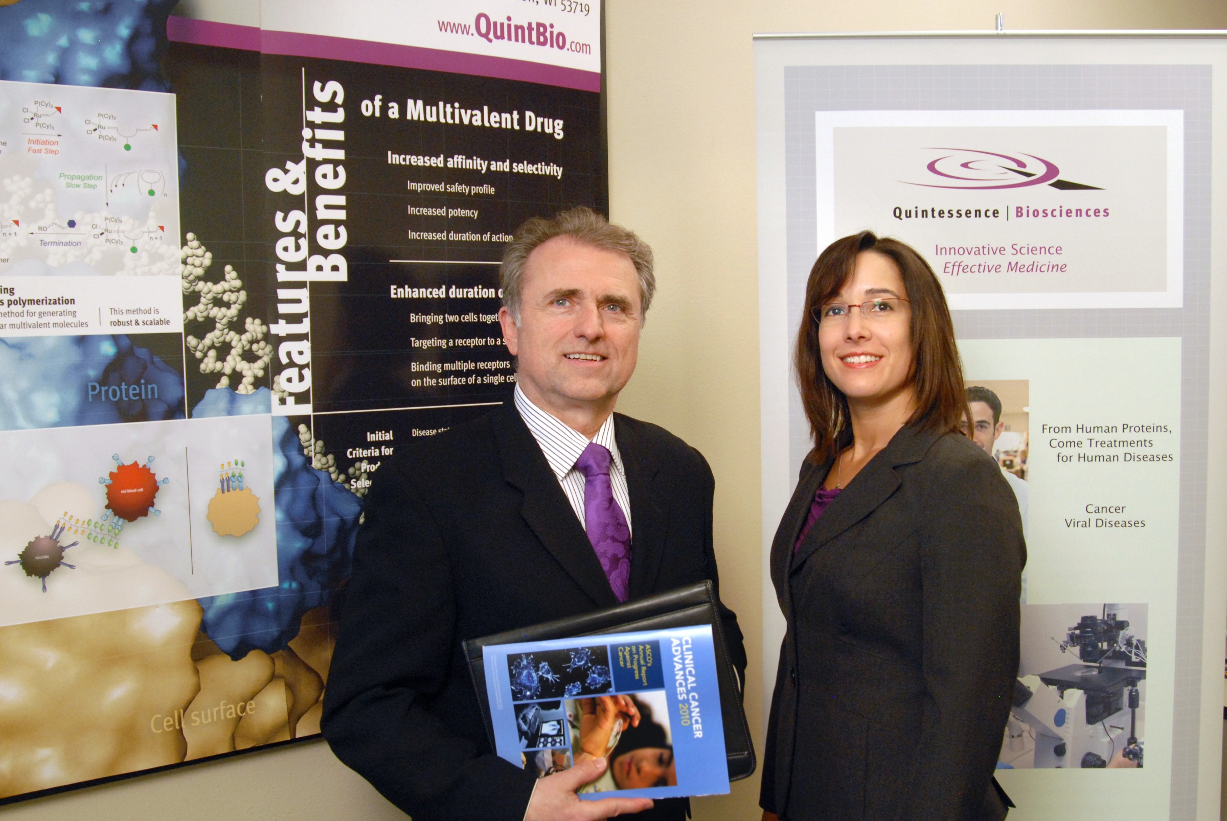 Ralph Kauten and Laura Strong