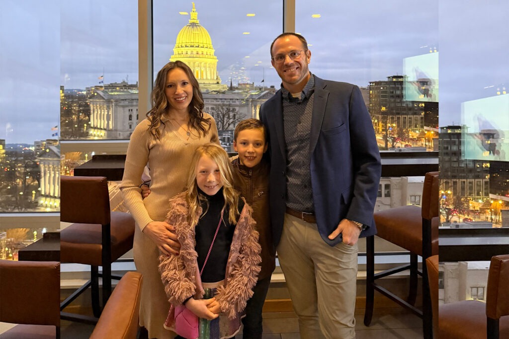 Evan Sengbusch's family