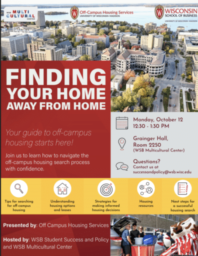 Flyer with information about the program.