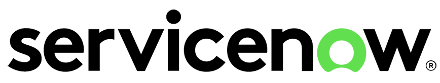 ServiceNow logo.